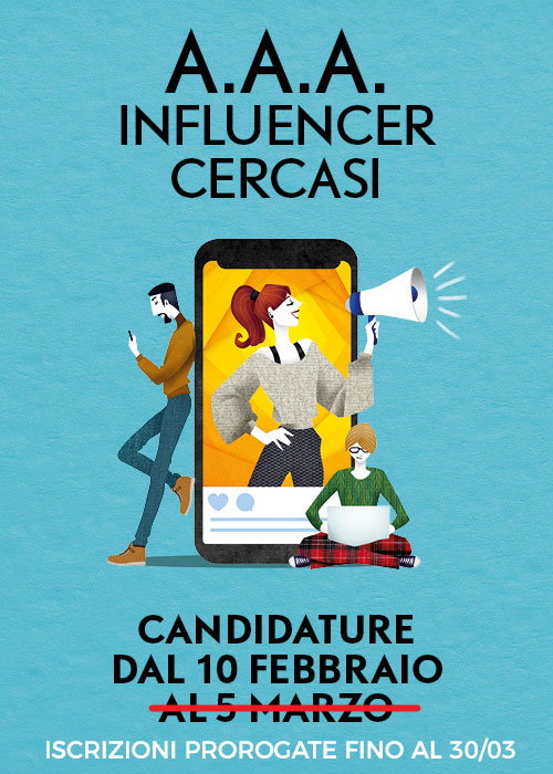 Influencer cercasi