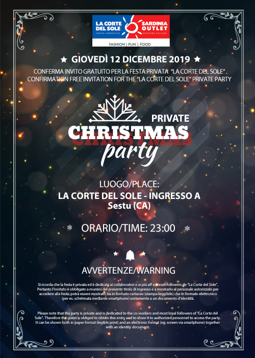 Private Christmas Party