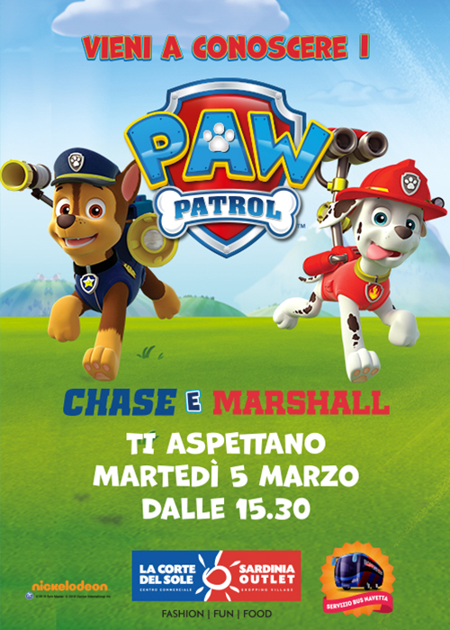 Vieni a conoscere i Paw Patrol!