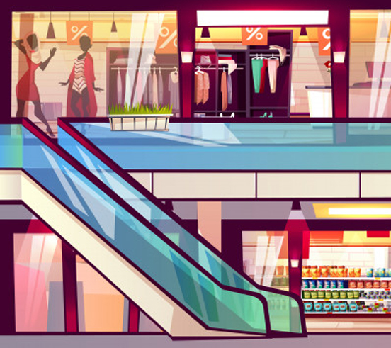 I negozi del Polo Commerciale